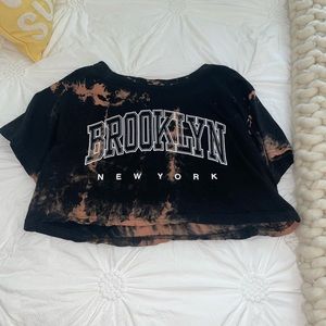 Cropped shirt from Romewe